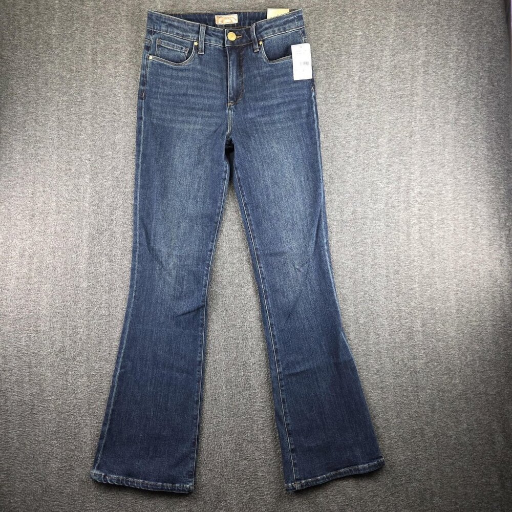 KUT From The Kloth Ana High Rise Flare Jeans Womens 2 Blue Stretch NWT